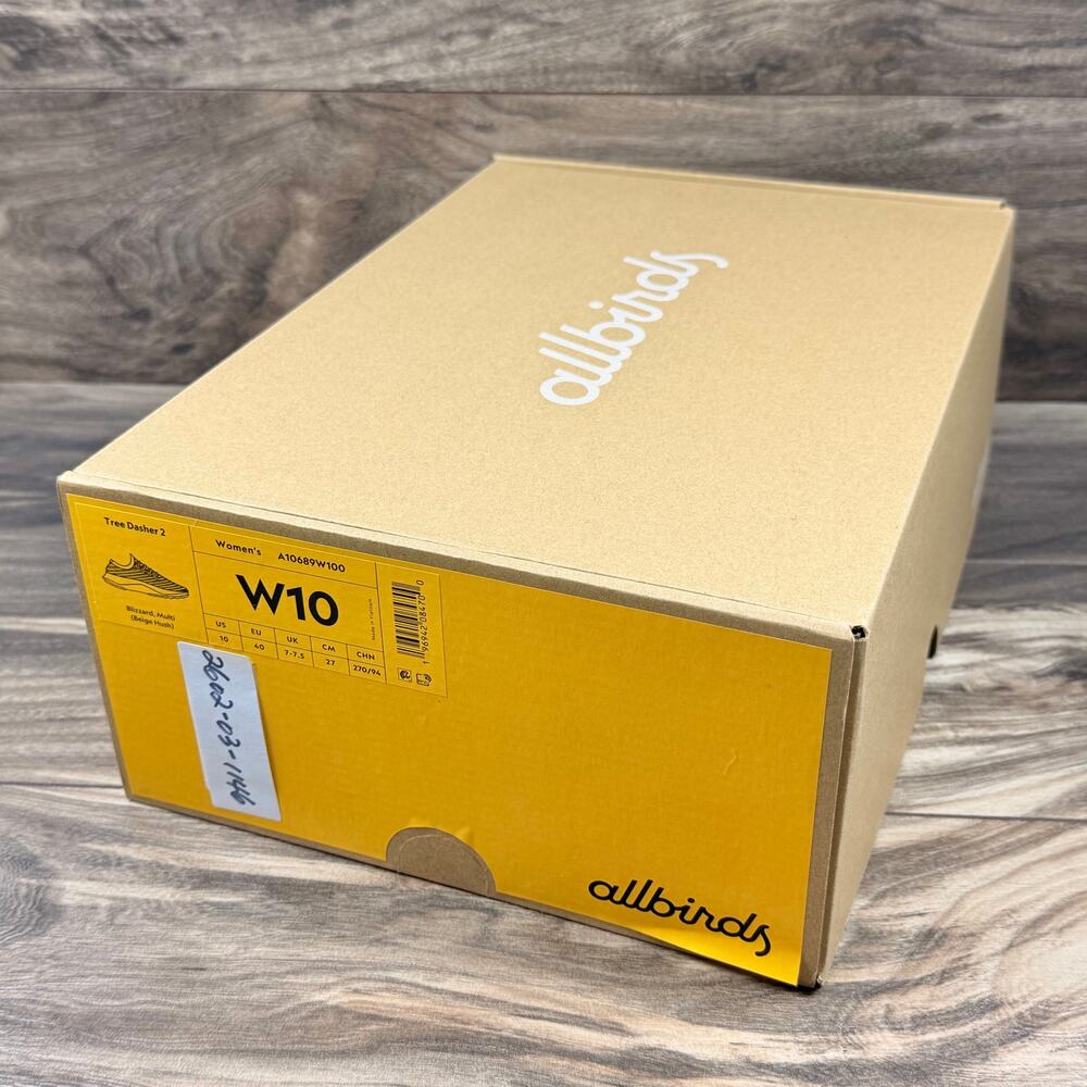 NIB Allbirds Tree Dasher 2 W10 Athletic Sneakers Running Gym Trainers Shoes - Picture 8 of 9